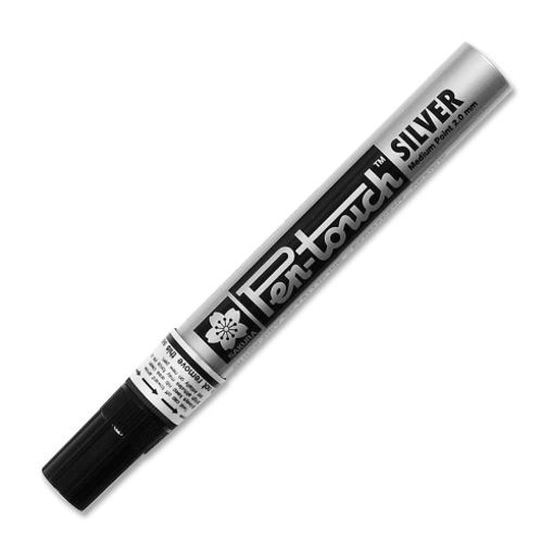 Picture of PEN TOUCH  MEDIUM 2MM SILVER